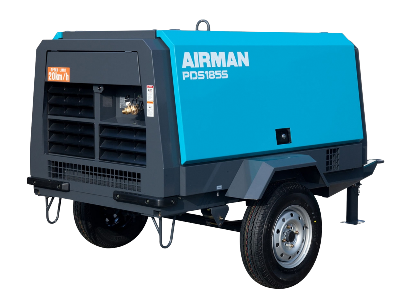 Airman Airman PDS185S portable diesel air compressor for rent and sale in Malaysia