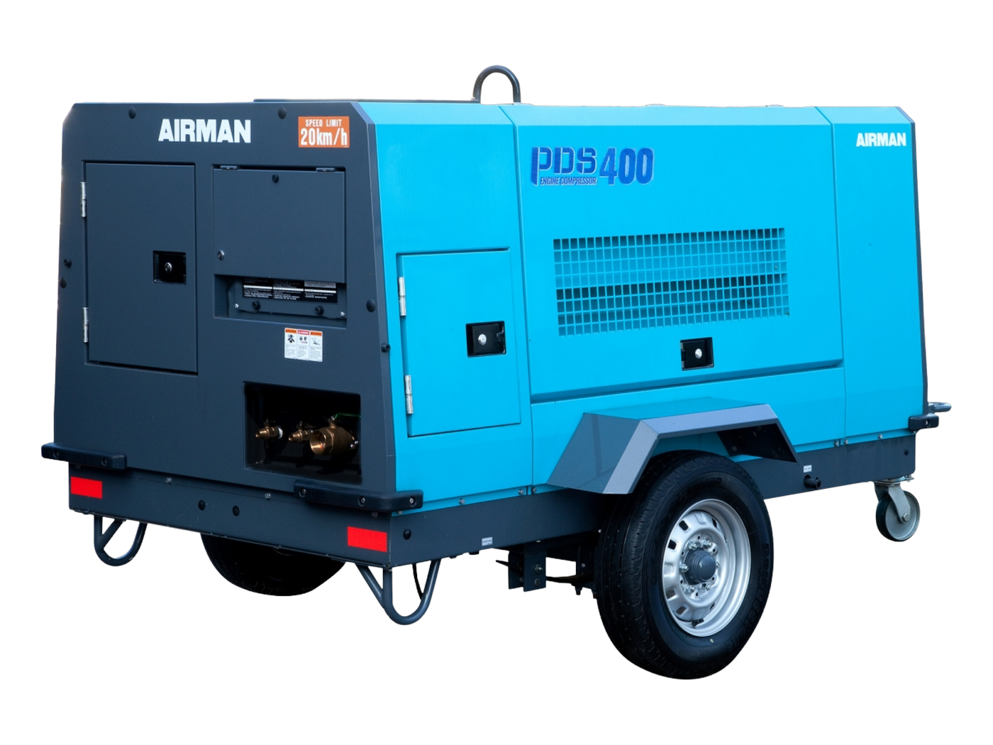 Airman Airman PDS400S portable diesel air compressor for rent and sale in Malaysia